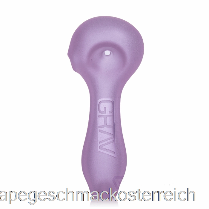 Grav Sandgestrahlter Löffel Lavendel-Vape-Geschmack